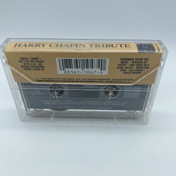 Harry Chapin Tribute Springsteen Benatar Nash Seeger Vintage Cassette Tape - Picture 3 of 4